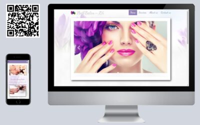 You’ll love the polished look of our Nail Salon website theme!