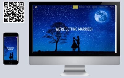 Our Wedding website template and your wedding business are a match made in heaven!