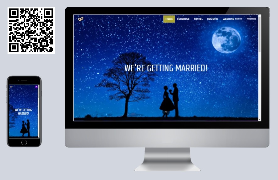 Our Wedding website template and your wedding business are a match made in heaven!