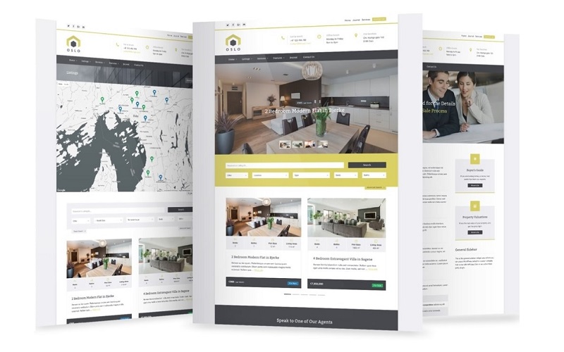 WordPress Real Estate theme: Cutting edge features for real estate agents