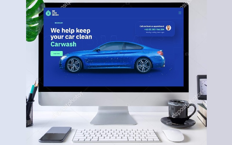 ‘Car Wash 3’ is an elegant responsive WordPress theme for car washes and auto detailing shops!