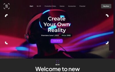Virtually the greatest ‘Virtual Reality’ WordPress theme!